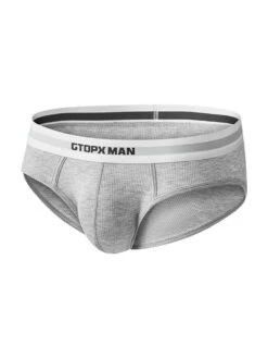 2-Pack Men's Threaded Design Breathable Comfort Low-Rise Thin U-convex Briefs(Mens Threaded Design Breathable Comfort Low Rise Thin U Convex Briefs) -Mr Saker 1 3 d844164e d18a 4ecc b8d2 ede9e926714e