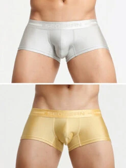 2 Pack Men’s Lustrous Metallic Trunks(2 Pack Men S Lustrous Metallic Trunks) 19 2 Pack Men’s Lustrous Metallic Trunks(2 Pack Men S Lustrous Metallic Trunks) -Mr Saker 1 3a00fd5e 28b7 4178 9b36 be90cd90505f