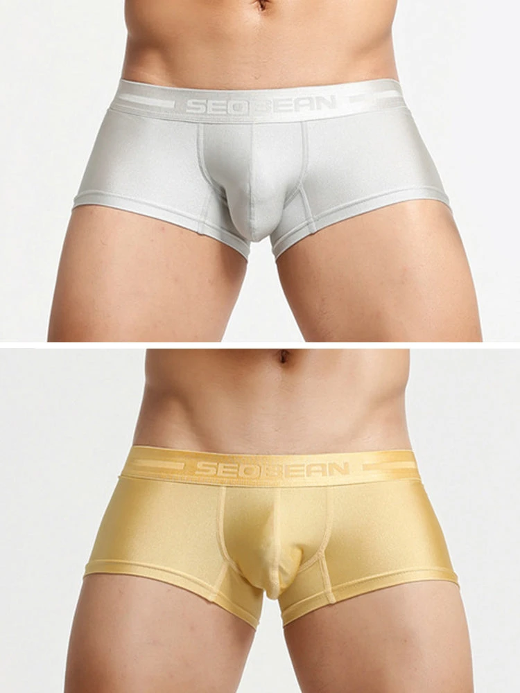 2 Pack Men’s Lustrous Metallic Trunks(2 Pack Men S Lustrous Metallic Trunks) 9 2 Pack Men’s Lustrous Metallic Trunks(2 Pack Men S Lustrous Metallic Trunks) - Image 9