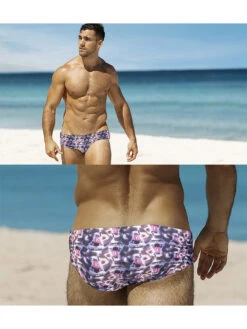 Men's Low-Rise Stylish Print Swim Briefs(Mens Low Rise Stylish Print Swim Briefs) 30 Men's Low-Rise Stylish Print Swim Briefs(Mens Low Rise Stylish Print Swim Briefs) -Mr Saker 1 42 4ea6ed07 df30 49b7 8412 e61f6fc317aa