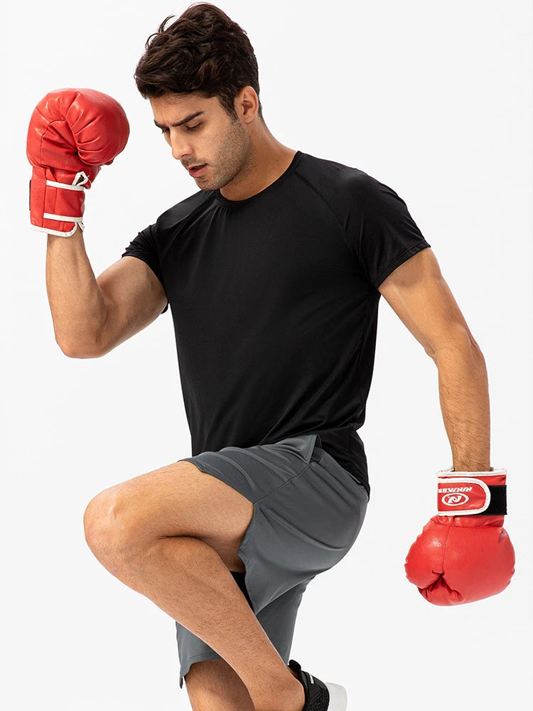 Men's Comfortable Round Collar Breathable Fitness Short Sleeve(Mens Comfortable Round Collar Breathable Fitness Short Sleeve) 18 Men's Comfortable Round Collar Breathable Fitness Short Sleeve(Mens Comfortable Round Collar Breathable Fitness Short Sleeve) - Image 18