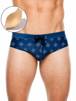 Men's Printed Low Rise Swim Briefs(Mens Printed Low Rise Swim Briefs) 34 Men's Printed Low Rise Swim Briefs(Mens Printed Low Rise Swim Briefs) -Mr Saker 1 451313213