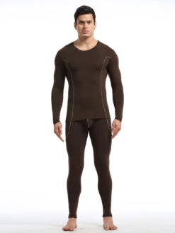 Men's Round Neck Solid Color Bamboo Fiber Thermal Underwear Set(Mens Round Neck Solid Color Bamboo Fiber Thermal Underwear Set) 38 Men's Round Neck Solid Color Bamboo Fiber Thermal Underwear Set(Mens Round Neck Solid Color Bamboo Fiber Thermal Underwear Set) -Mr Saker 1 4 1cfd6319 34b9 4ce3 b6a8 27c05643010b