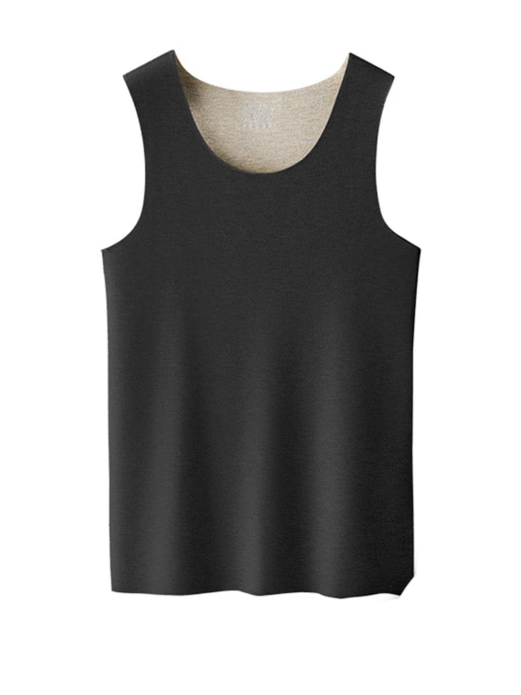 Men's Thermal Silk-Wool Sleeveless Vest - Solid Color Seamless Base Layer(New Mens Thermal Silk Wool Sleeveless Vest Solid Color Seamless Base Layer) 18 Men's Thermal Silk-Wool Sleeveless Vest - Solid Color Seamless Base Layer(New Mens Thermal Silk Wool Sleeveless Vest Solid Color Seamless Base Layer) - Image 18