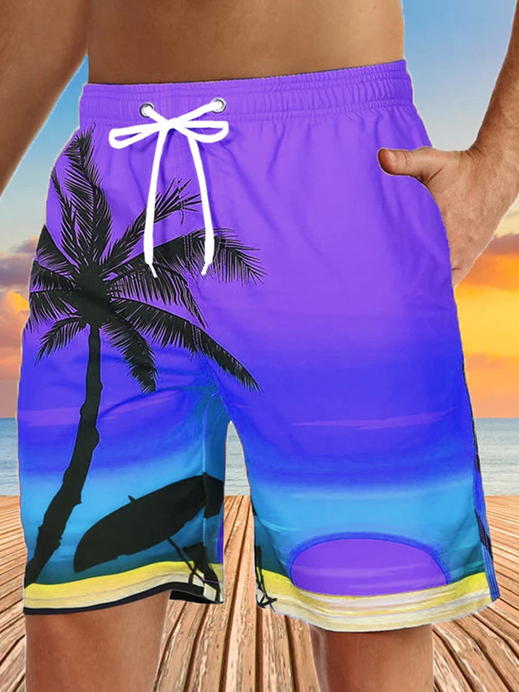 Men's Moisture-Wicking Bold Prints Sporty Cut Board Shorts(Mens Moisture Wicking Bold Prints Sporty Cut Board Shorts) 7 Men's Moisture-Wicking Bold Prints Sporty Cut Board Shorts(Mens Moisture Wicking Bold Prints Sporty Cut Board Shorts) - Image 7