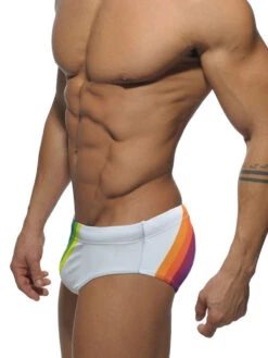 Men’s Rainbow Stripes Swim Briefs With Removable Pad(Men S Rainbow Stripes Swim Briefs With Removable Pad) 15 Men’s Rainbow Stripes Swim Briefs With Removable Pad(Men S Rainbow Stripes Swim Briefs With Removable Pad) -Mr Saker 1 4 80f02094 e23c 4202 8961 5fbc4da85419