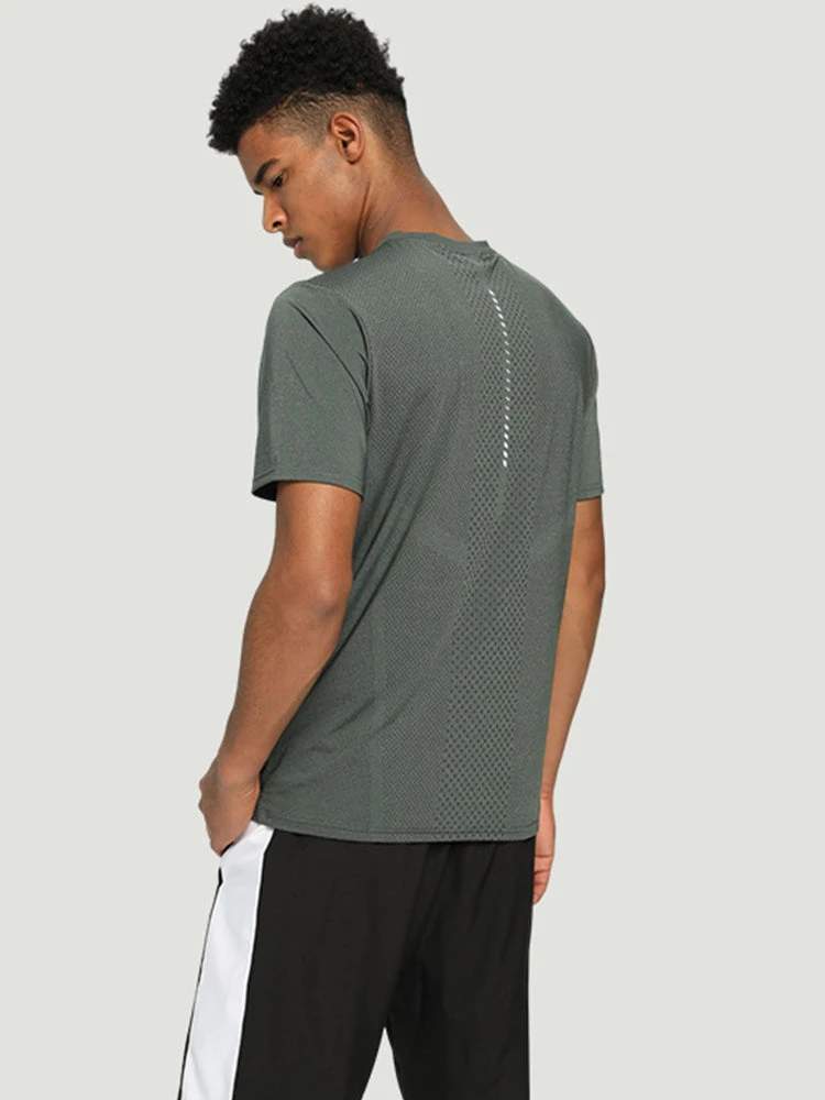 Men’s Breathable Crew Neck Mesh T-shirt(Men S Breathable Crew Neck Mesh T Shirt) 9 Men’s Breathable Crew Neck Mesh T-shirt(Men S Breathable Crew Neck Mesh T Shirt) - Image 9