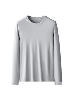 Men's Double-sided Modal Long-sleeved Solid Color T-shirt(Mens Double Sided Modal Long Sleeved Solid Color T Shirt) 37 Men's Double-sided Modal Long-sleeved Solid Color T-shirt(Mens Double Sided Modal Long Sleeved Solid Color T Shirt) -Mr Saker 1 4 94bd7b07 d6a5 4add 95d1 61e024e780ac