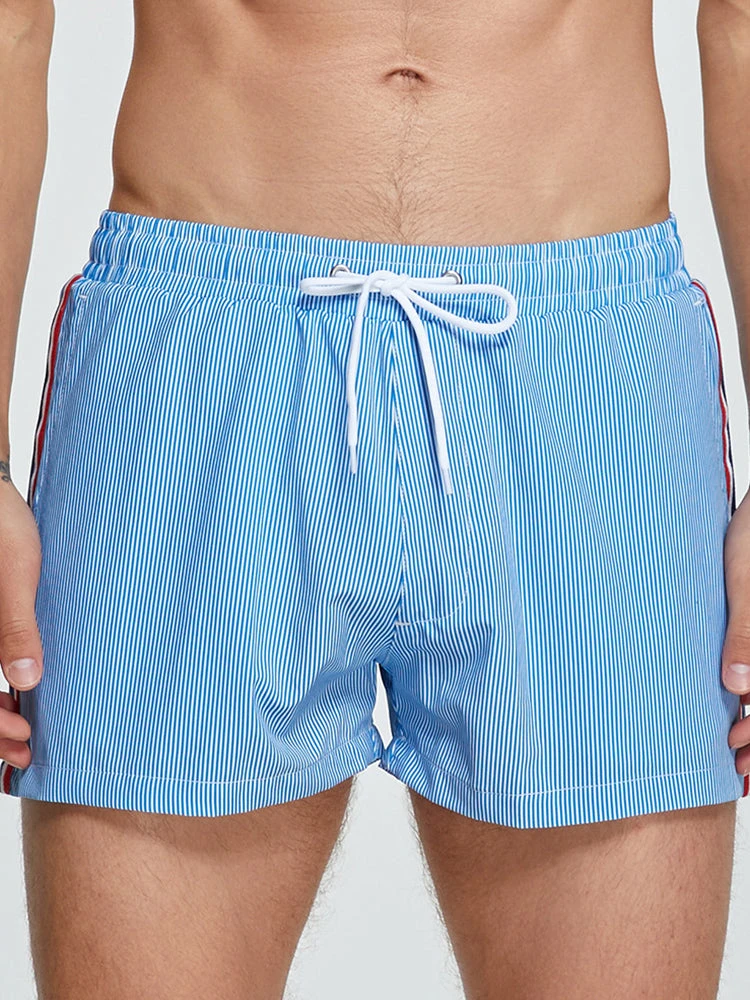 2-pack Men's Striped Double-layer Anti-embarrassment Beach Pants(2 Pack Mens Striped Double Layer Anti Embarrassment Beach Pants) 6 2-pack Men's Striped Double-layer Anti-embarrassment Beach Pants(2 Pack Mens Striped Double Layer Anti Embarrassment Beach Pants) - Image 6