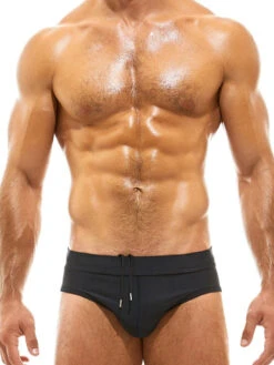 Men's Padded Solid Drawstring Swim Briefs(Mens Padded Solid Drawstring Swimsuit Bikini Briefs) -Mr Saker 1 4 b3be2037 1bea 4490 b071 f0c77da92bfe