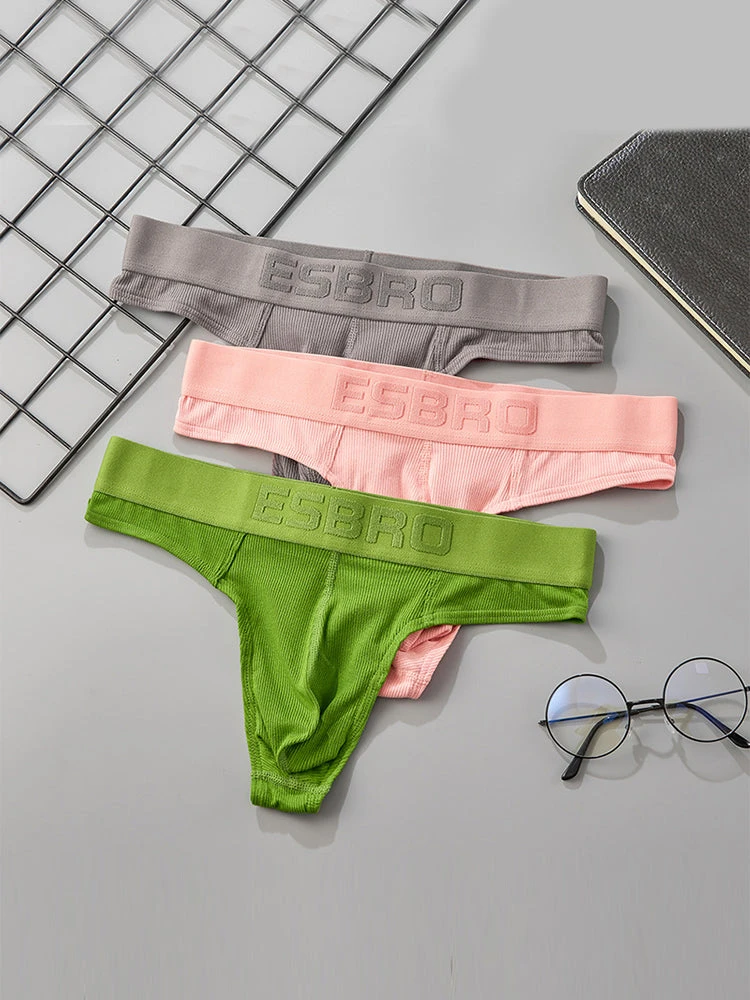 2 Pack Men's Ribbed Butt-Lifting U-Pouch Sexy Thong(2 Pack Mens Ribbed Butt Lifting U Pouch Sexy Thong) 8 2 Pack Men's Ribbed Butt-Lifting U-Pouch Sexy Thong(2 Pack Mens Ribbed Butt Lifting U Pouch Sexy Thong) - Image 8