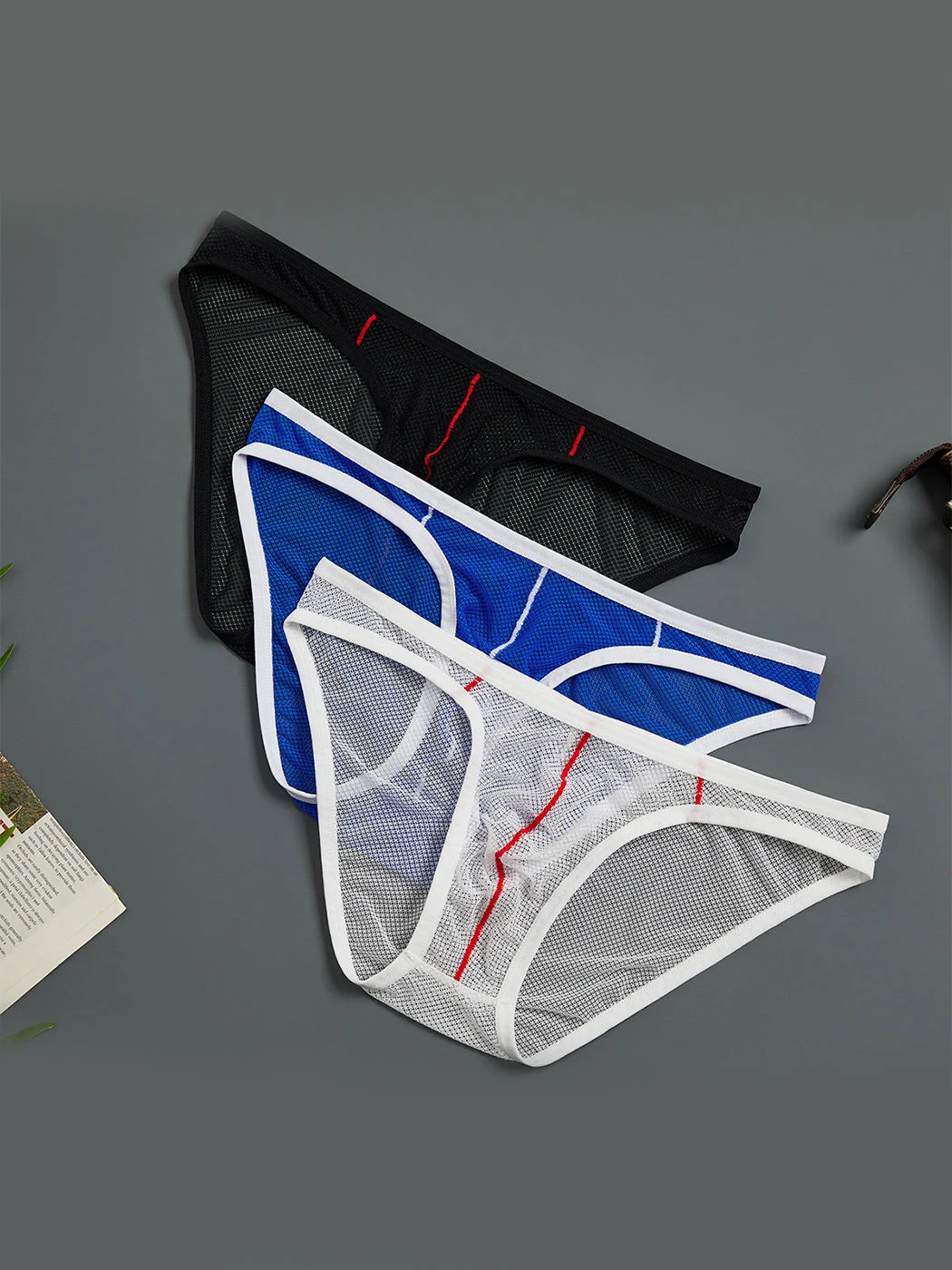 2 Pack Men’s See-through Mesh Bikini(2 Pack Men S See Through Mesh Bikini) 14 2 Pack Men’s See-through Mesh Bikini(2 Pack Men S See Through Mesh Bikini) - Image 14