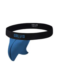 3 Pack Low-Cut Cotton Men's Thong With Enhanced Pouch(3 Pack Mens Sexy Low Rise String Thong)