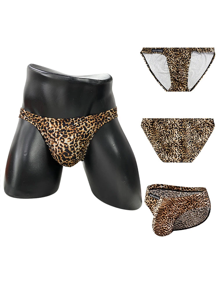 Men’s Sexy Leopard Print Pouch Briefs(Men S Sexy Leopard Print Pouch Briefs) 6 Men’s Sexy Leopard Print Pouch Briefs(Men S Sexy Leopard Print Pouch Briefs) - Image 6