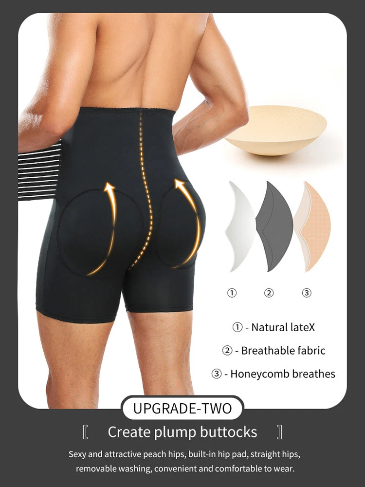 Men's Butt Lifting Tummy Control Shapewear(Mens Butt Lifting Tummy Control Shapewear) 15 Men's Butt Lifting Tummy Control Shapewear(Mens Butt Lifting Tummy Control Shapewear) - Image 15
