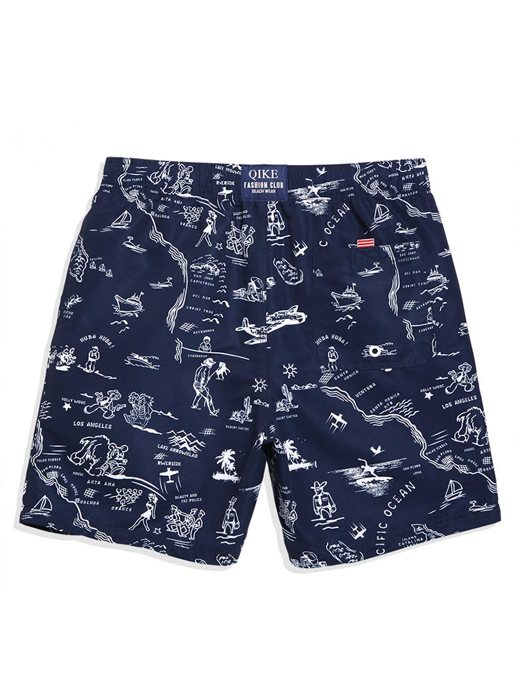 Men’s Relaxed Prints Quick-drying Board Shorts(Men S Relaxed Prints Quick Drying Board Shorts) 8 Men’s Relaxed Prints Quick-drying Board Shorts(Men S Relaxed Prints Quick Drying Board Shorts) - Image 8