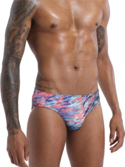 Men's Low-Rise Printed Casual Swim Brief(Mens Low Rise Printed Casual Swim Brief) 24 Men's Low-Rise Printed Casual Swim Brief(Mens Low Rise Printed Casual Swim Brief) -Mr Saker 1 5 0f5eaffd c0a9 4b3d 91cb c467851360ee