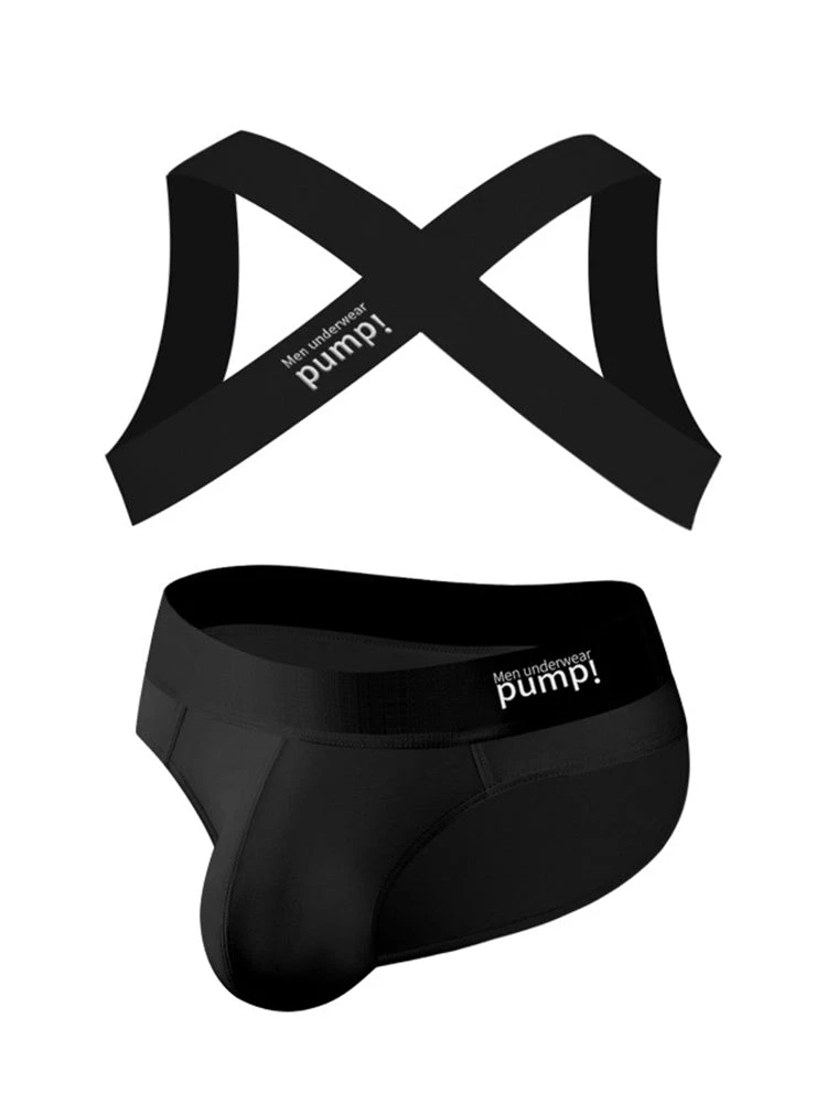 Men's Athletic High-Elasticity Compression Activewear Shoulder Strap & Underwear(Mens Athletic High Elasticity Compression Activewear Tops Underwear) 14 Men's Athletic High-Elasticity Compression Activewear Shoulder Strap & Underwear(Mens Athletic High Elasticity Compression Activewear Tops Underwear) - Image 14