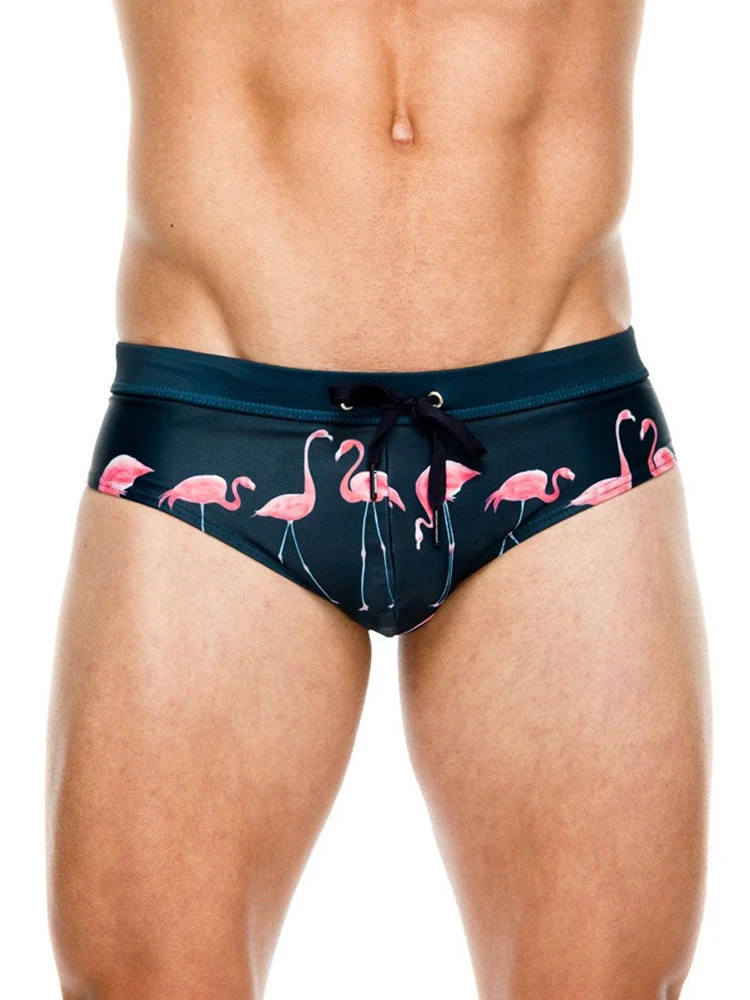 Men's Printed Low Rise Swim Briefs(Mens Printed Low Rise Swim Briefs) 4 Men's Printed Low Rise Swim Briefs(Mens Printed Low Rise Swim Briefs) - Image 4