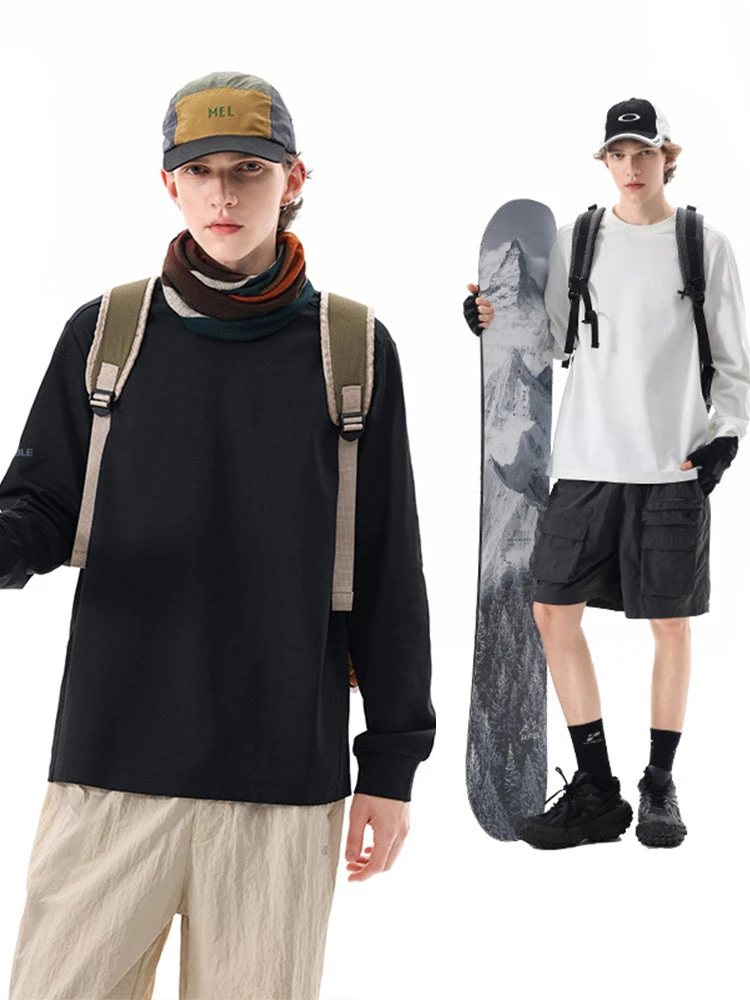 Outdoor Long-Sleeve Sweat-Wicking Quick-Dry Simple Loose Unisex Sports Top(Outdoor Long Sleeve Sweat Wicking Quick Dry Simple Loose Unisex Sports Top) 14 Outdoor Long-Sleeve Sweat-Wicking Quick-Dry Simple Loose Unisex Sports Top(Outdoor Long Sleeve Sweat Wicking Quick Dry Simple Loose Unisex Sports Top) - Image 14