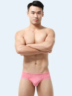 Men's Sexy Hollow Low-rise Briefs(Mens Sexy Hollow Low Rise Briefs)