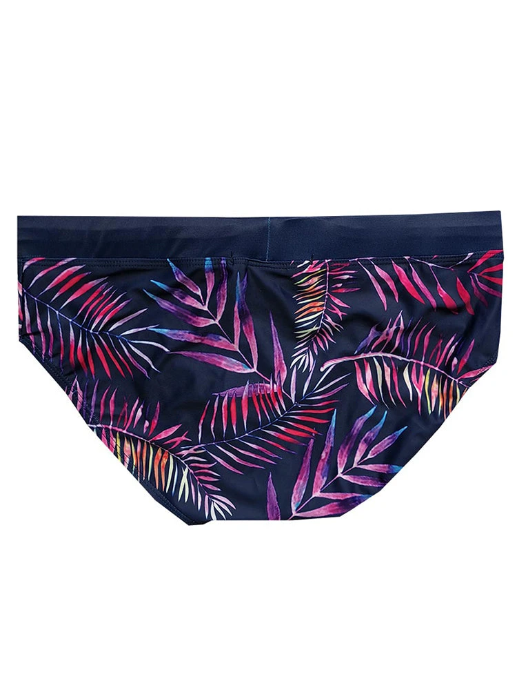 Gradient Leaf Print Men's Swimsuit Briefs(Gradient Leaf Print Mens Swimsuit Briefs) 6 Gradient Leaf Print Men's Swimsuit Briefs(Gradient Leaf Print Mens Swimsuit Briefs) - Image 6