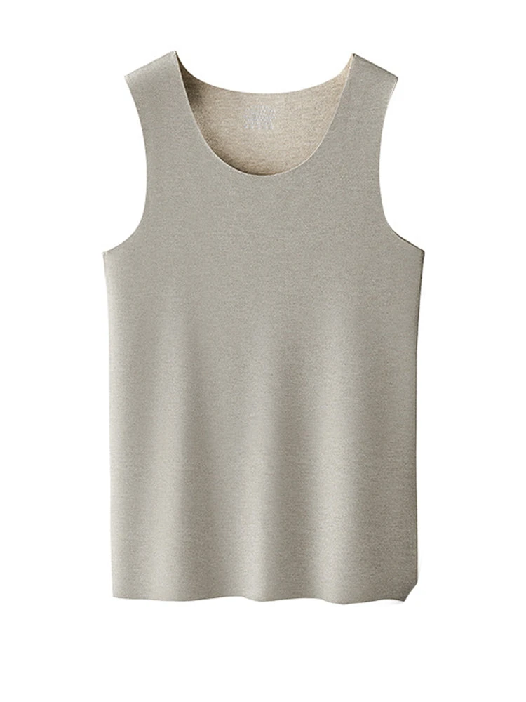 Men's Thermal Silk-Wool Sleeveless Vest - Solid Color Seamless Base Layer(New Mens Thermal Silk Wool Sleeveless Vest Solid Color Seamless Base Layer) 19 Men's Thermal Silk-Wool Sleeveless Vest - Solid Color Seamless Base Layer(New Mens Thermal Silk Wool Sleeveless Vest Solid Color Seamless Base Layer) - Image 19