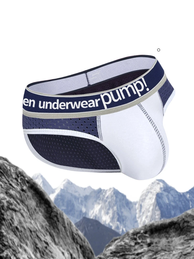 2 Pack Men's Breathable Mesh Comfortable U-convex Large Pouch Sports Briefs(2 Pack Mens Breathable Mesh Comfortable U Convex Large Pouch Sports Briefs) 3 2 Pack Men's Breathable Mesh Comfortable U-convex Large Pouch Sports Briefs(2 Pack Mens Breathable Mesh Comfortable U Convex Large Pouch Sports Briefs) - Image 3