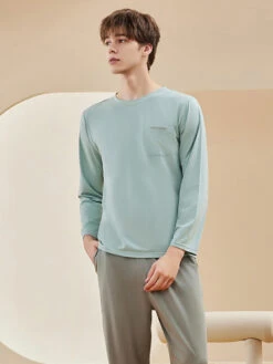 Comfortable Modal Cotton Long Sleeve Couple Pajama Set(Comfortable Modal Cotton Long Sleeve Couple Pajama Set) 28 Comfortable Modal Cotton Long Sleeve Couple Pajama Set(Comfortable Modal Cotton Long Sleeve Couple Pajama Set) -Mr Saker 1 5 7636eef7 4d92 40cb 9856 62eb15f460cd