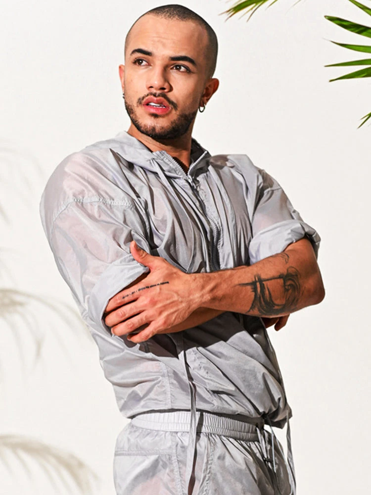 Men’s Half Sleeve Hooded Activewear Tops(Men S Half Sleeve Hooded Activewear Tops) 7 Men’s Half Sleeve Hooded Activewear Tops(Men S Half Sleeve Hooded Activewear Tops) - Image 7