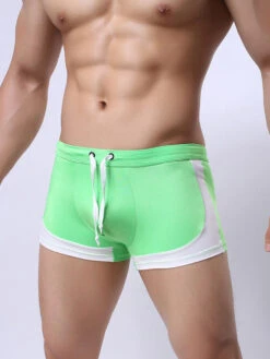 Men's Spliced Color Swim Trunks With Drawstring(Mens Spliced Color Swim Trunks With Drawstring) 32 Men's Spliced Color Swim Trunks With Drawstring(Mens Spliced Color Swim Trunks With Drawstring) -Mr Saker 1 5 85db05a1 be99 4a71 9004 0aaa613447a3