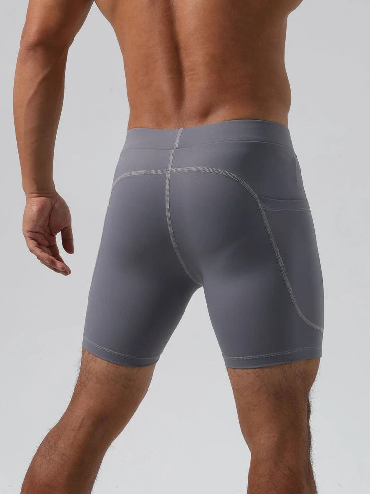 Men's Ultra-Stretch Sharkskin Ice Silk Compression Pants With Pocket(Mens Ultra Stretch Sharkskin Ice Silk Compression Pants With Pocket) 6 Men's Ultra-Stretch Sharkskin Ice Silk Compression Pants With Pocket(Mens Ultra Stretch Sharkskin Ice Silk Compression Pants With Pocket) - Image 6