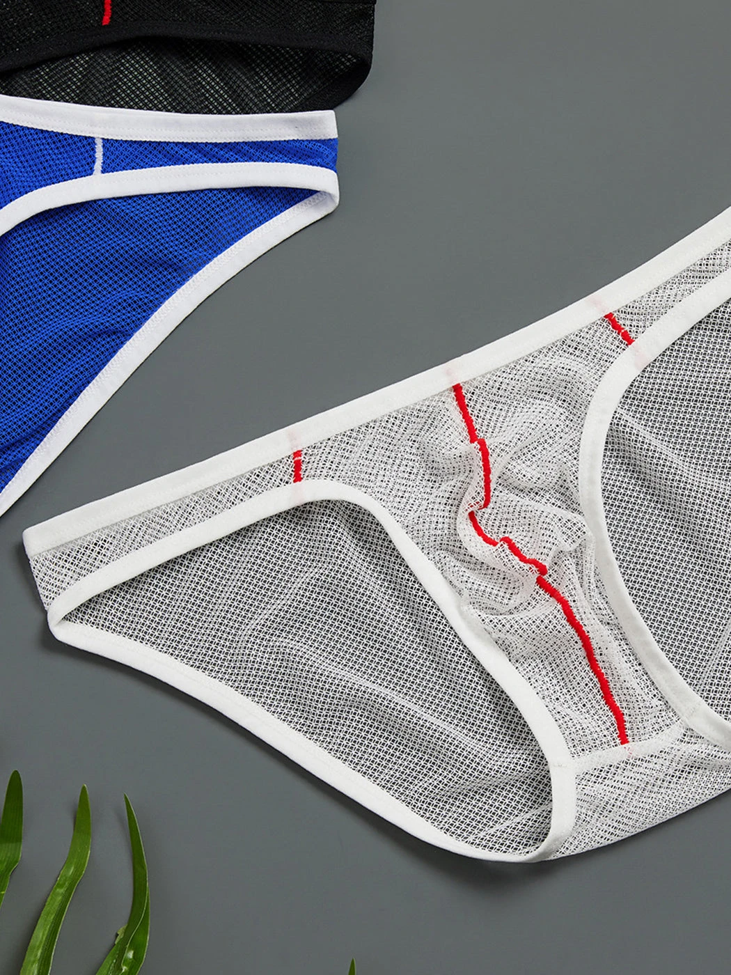 2 Pack Men’s See-through Mesh Bikini(2 Pack Men S See Through Mesh Bikini) 13 2 Pack Men’s See-through Mesh Bikini(2 Pack Men S See Through Mesh Bikini) - Image 13