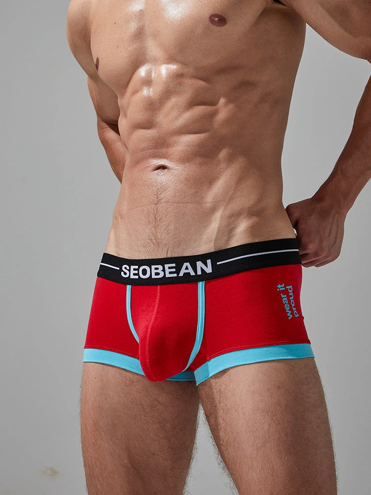 2 Pack Men's Stretch Cotton Breathable Colourway Contrast Trunks(2 Pack Mens Stretch Cotton Breathable Colourway Contrast Trunks) 11 2 Pack Men's Stretch Cotton Breathable Colourway Contrast Trunks(2 Pack Mens Stretch Cotton Breathable Colourway Contrast Trunks) - Image 11