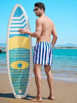 Men's Spliced Striped Drawstring Waist Board Shorts(Mens Spliced Striped Drawstring Waist Board Shorts) 15 Men's Spliced Striped Drawstring Waist Board Shorts(Mens Spliced Striped Drawstring Waist Board Shorts) -Mr Saker 1 5 e7e54e31 f20c 41ad a80f 7941754c4c9a