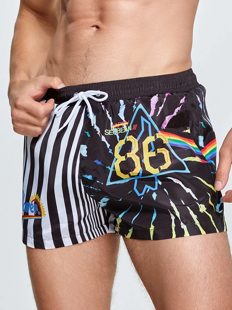 Men's Printed Athletic Cut Quick-Dry Comfy Waistband Board Shorts(Mens Printed Athletic Cut Quick Dry Comfy Waistband Board Shorts) 8 Men's Printed Athletic Cut Quick-Dry Comfy Waistband Board Shorts(Mens Printed Athletic Cut Quick Dry Comfy Waistband Board Shorts) - Image 8