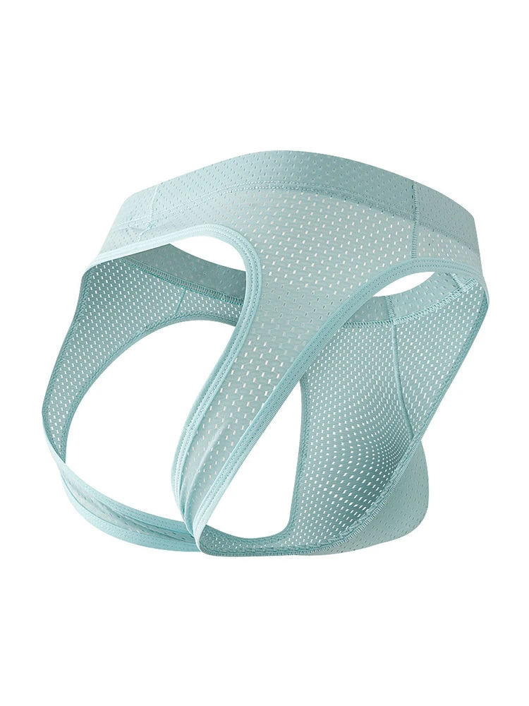 2 Pack Men's Breathable Mesh Jockstrap(2 Pack Mens Breathable Mesh Jockstrap) 2 2 Pack Men's Breathable Mesh Jockstrap(2 Pack Mens Breathable Mesh Jockstrap) - Image 2