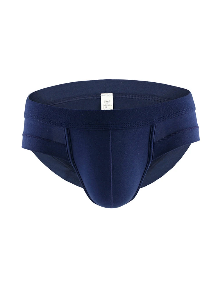 4 Pack Men's Solid Breathable Anti-Pinch Briefs(4 Pack Mens Solid Breathable Anti Pinch Briefs) 17 4 Pack Men's Solid Breathable Anti-Pinch Briefs(4 Pack Mens Solid Breathable Anti Pinch Briefs) - Image 17