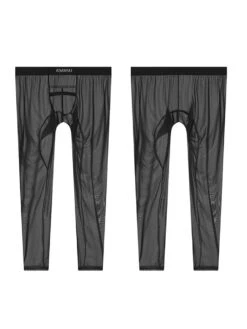 Men's Lightweight Semi-See-Through Sports Pants With Spacious Pouch(Mens Breathable Semi Transparent Sexy Black Silk Large Pouch Leggings) 30 Men's Lightweight Semi-See-Through Sports Pants With Spacious Pouch(Mens Breathable Semi Transparent Sexy Black Silk Large Pouch Leggings) -Mr Saker 1 6 1ff6887d 4f3c 42fd 815e 891a569717d3