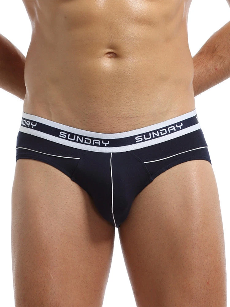 3 Pack Men's Comfortable Sporty Breathable Low-Waist Sexy Briefs(3 Pack Mens Comfortable Sporty Breathable Low Waist Sexy Briefs) 17 3 Pack Men's Comfortable Sporty Breathable Low-Waist Sexy Briefs(3 Pack Mens Comfortable Sporty Breathable Low Waist Sexy Briefs) - Image 17