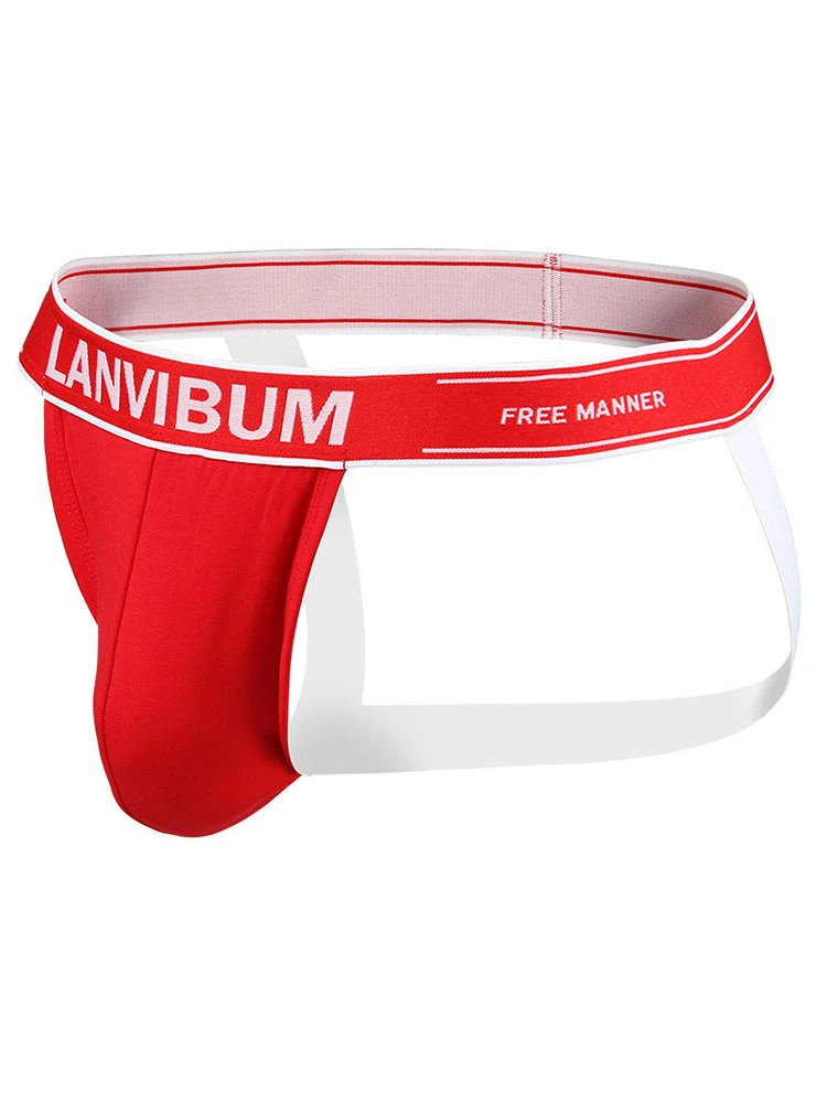 4 Pack Men's Mid-Rise Sexy Comfortable Cotton Jockstrap(4 Pack Mens Mid Rise Sexy Comfortable Cotton Jockstrap) 20 4 Pack Men's Mid-Rise Sexy Comfortable Cotton Jockstrap(4 Pack Mens Mid Rise Sexy Comfortable Cotton Jockstrap) - Image 20