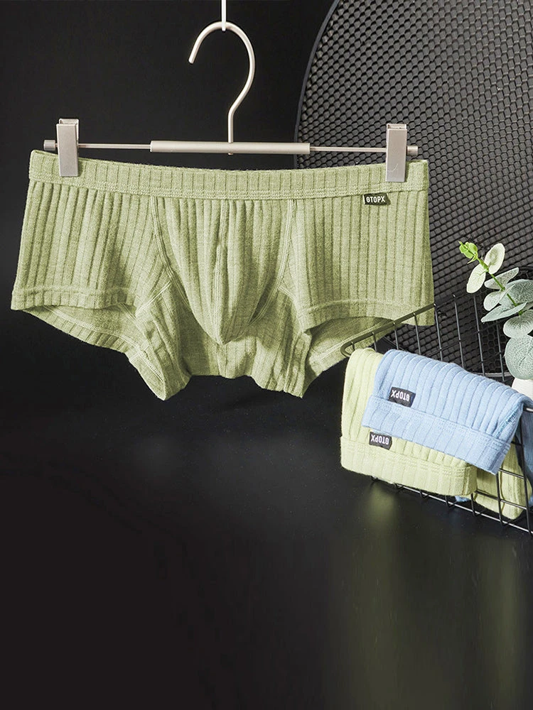 Men's Threaded Fabric U-Raised Low Rise Trunks(Mens Threaded Fabric U Raised Low Waist Trunks) 7 Men's Threaded Fabric U-Raised Low Rise Trunks(Mens Threaded Fabric U Raised Low Waist Trunks) - Image 7