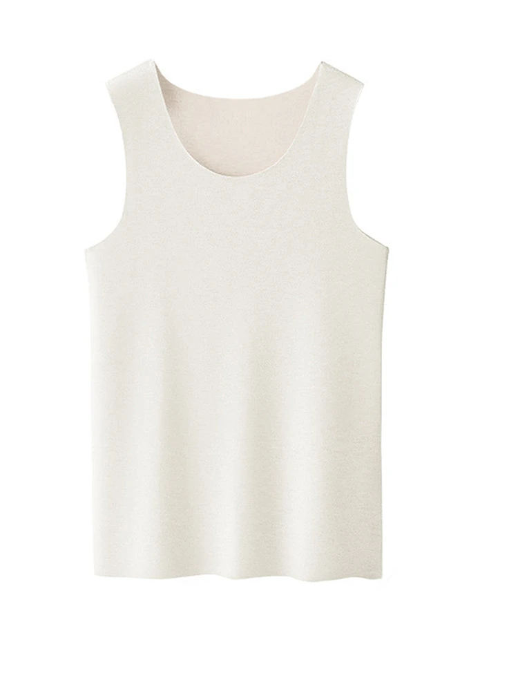 Men's Thermal Silk-Wool Sleeveless Vest - Solid Color Seamless Base Layer(New Mens Thermal Silk Wool Sleeveless Vest Solid Color Seamless Base Layer) 20 Men's Thermal Silk-Wool Sleeveless Vest - Solid Color Seamless Base Layer(New Mens Thermal Silk Wool Sleeveless Vest Solid Color Seamless Base Layer) - Image 20