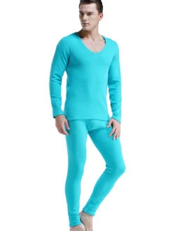 V-Neck Thermal Underwear With Fleece Lined(V Neck Thermal Underwear With Fleece Lined) 38 V-Neck Thermal Underwear With Fleece Lined(V Neck Thermal Underwear With Fleece Lined) -Mr Saker 1 6 81b26b3b abb7 40d9 96c7 b7d24da2afbc