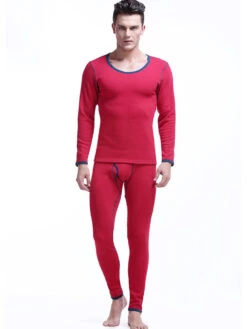 Fleece Lined Men's Thermal Underwear With Support Pouch(Fleece Lined Mens Thermal Underwear With Support Pouch) 39 Fleece Lined Men's Thermal Underwear With Support Pouch(Fleece Lined Mens Thermal Underwear With Support Pouch) -Mr Saker 1 6 cc7be225 ea88 48ca 97d3 1c383f933553