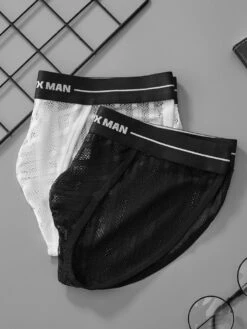 2 Pack Men's Sheer Mesh Low-Rise Breathable Briefs(2 Pack Mens Sheer Mesh Low Rise Breathable Briefs) 25 2 Pack Men's Sheer Mesh Low-Rise Breathable Briefs(2 Pack Mens Sheer Mesh Low Rise Breathable Briefs) -Mr Saker 1 6 ce667513 dcd7 4f87 bd75 8bab2a931a4d