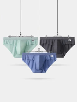 3 Pack Men's Ultra-Thin Breathable Ribbed Ice Silk Briefs(3 Pack Mens Ultra Thin Breathable Ribbed Ice Silk Briefs) 25 3 Pack Men's Ultra-Thin Breathable Ribbed Ice Silk Briefs(3 Pack Mens Ultra Thin Breathable Ribbed Ice Silk Briefs) -Mr Saker 1 6 e645ec65 ace9 45a8 ba3f 7ed92edd3395