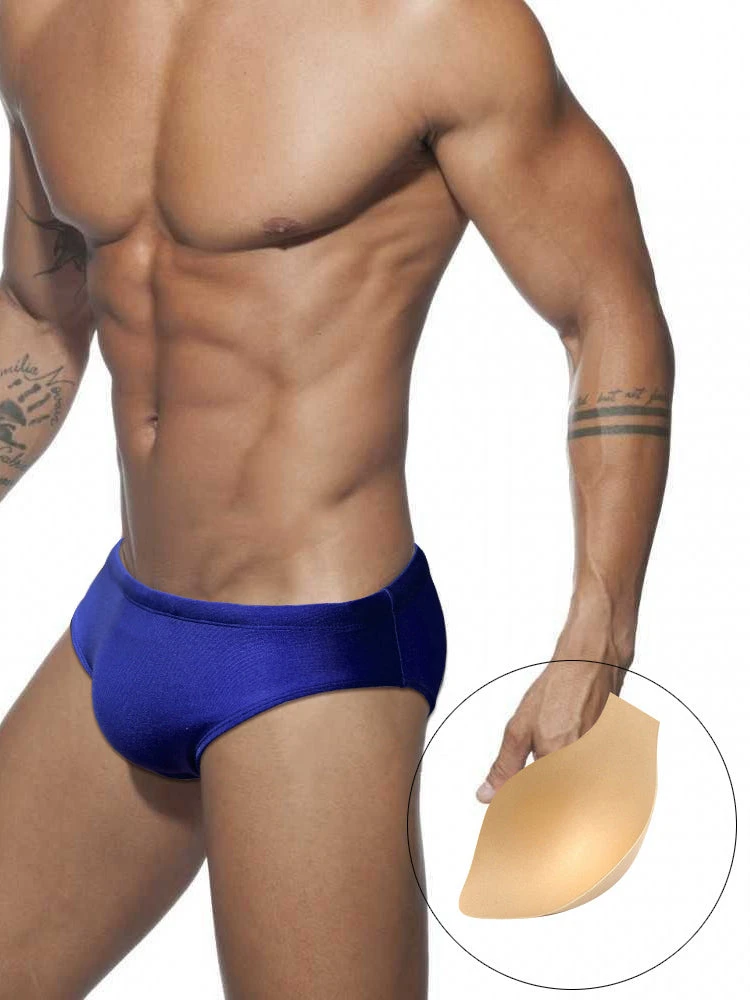 Men's Seamless Comfort Solid Color Shiny Swim Briefs(Mens Seamless Comfort Solid Color Shiny Swim Briefs) 15 Men's Seamless Comfort Solid Color Shiny Swim Briefs(Mens Seamless Comfort Solid Color Shiny Swim Briefs) - Image 15