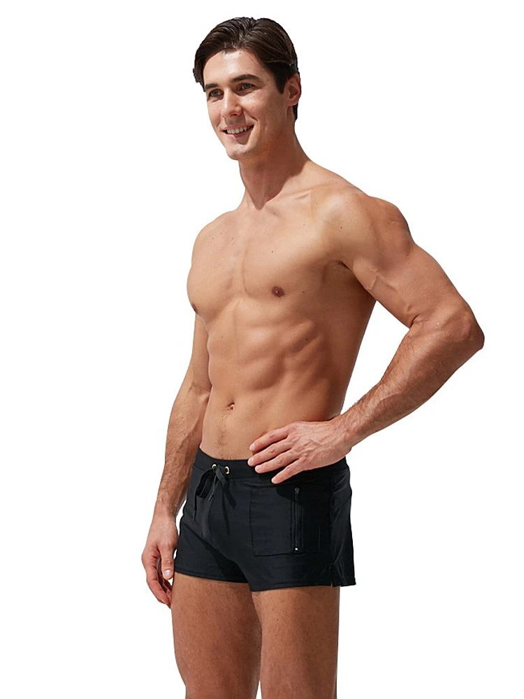 Men's Zippered Pocket Design Moisture-Wicking Swim Shorts & Trunks(Mens Zippered Pocket Design Moisture Wicking Swim Shorts Trunks) 20 Men's Zippered Pocket Design Moisture-Wicking Swim Shorts & Trunks(Mens Zippered Pocket Design Moisture Wicking Swim Shorts Trunks) - Image 20