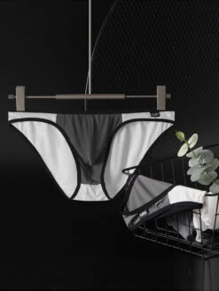 Men's Thin Low-rise Breathable Large Pouch Briefs(Mens Thin Low Waisted Breathable Large Pouch Briefs) -Mr Saker 1 7 3e311fec 2e0c 4f14 afa8 f8237d41f91f